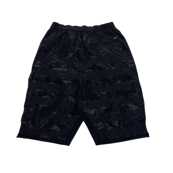 Stone Island Striped Nylon Metal Shadow Project Shorts