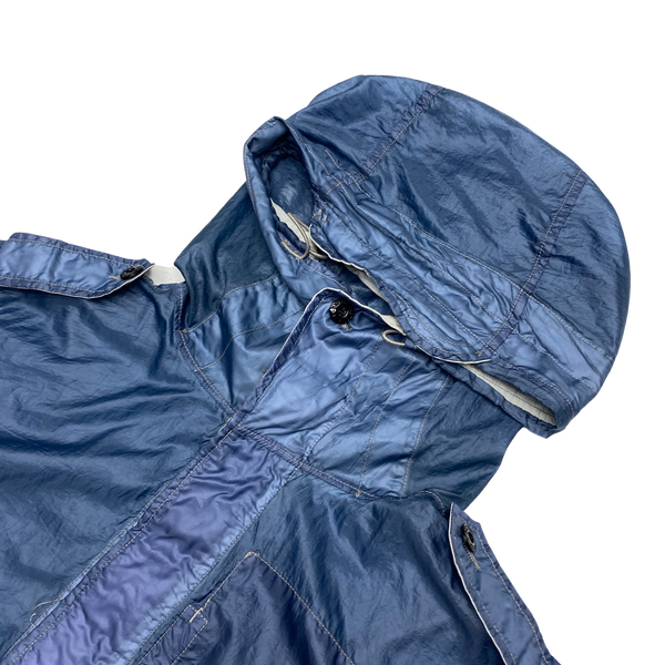 Stone Island Blue 2009 Hyperlight Mesh Badge Parka Jacket