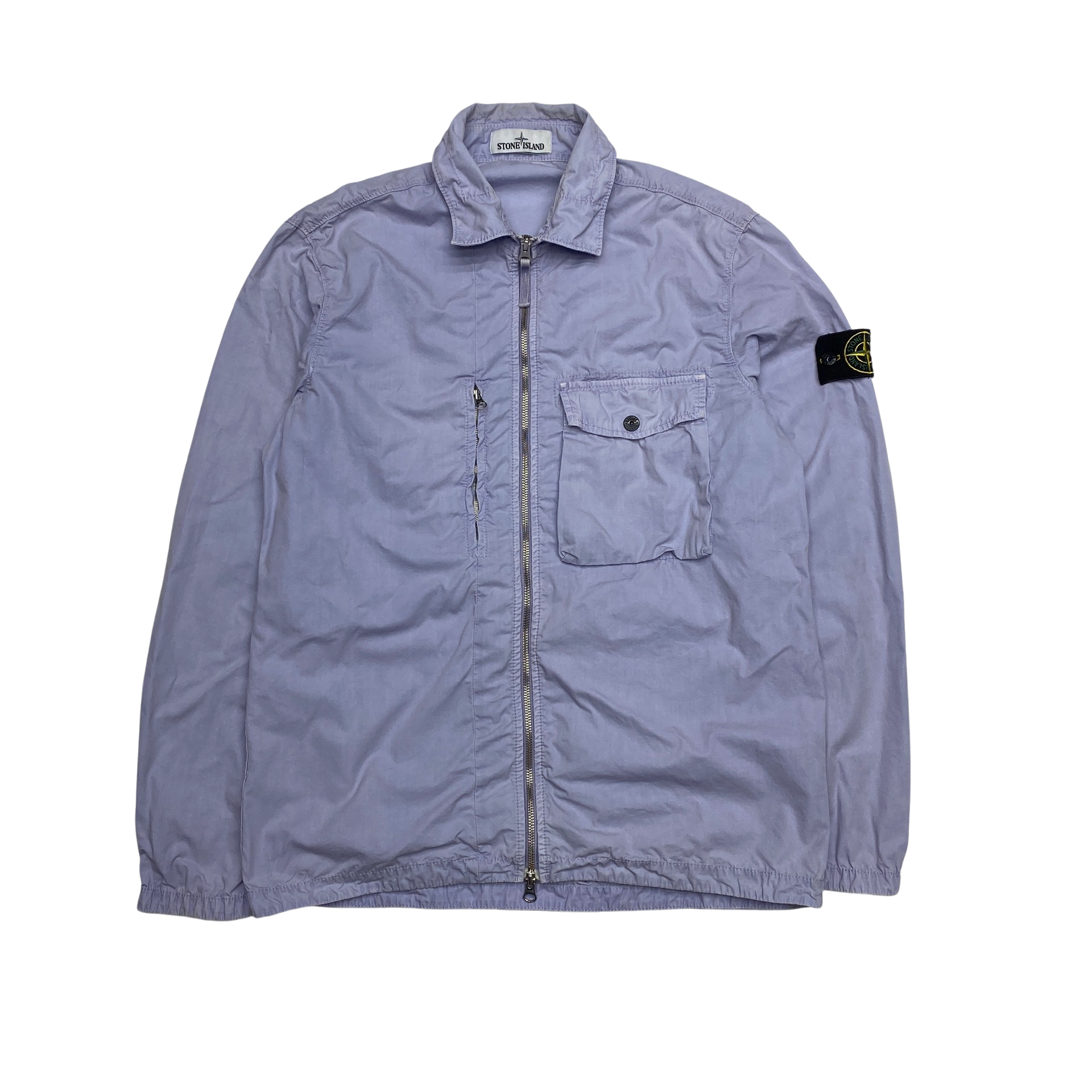 Stone island overshirt best sale lilac