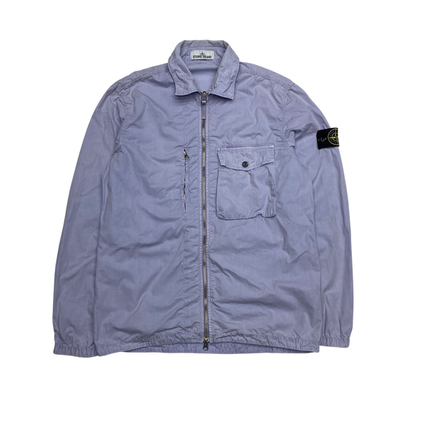 Stone Island 2019 Lilac Cotton Overshirt