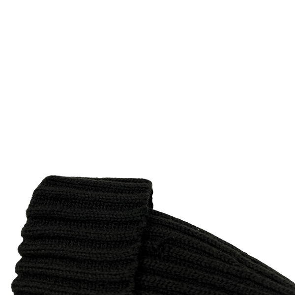 Stone Island 2010 Lana Wool Spellout Ribbed Beanie