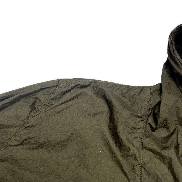 Stone Island 2012 Khaki Membrana TC Hooded Jacket