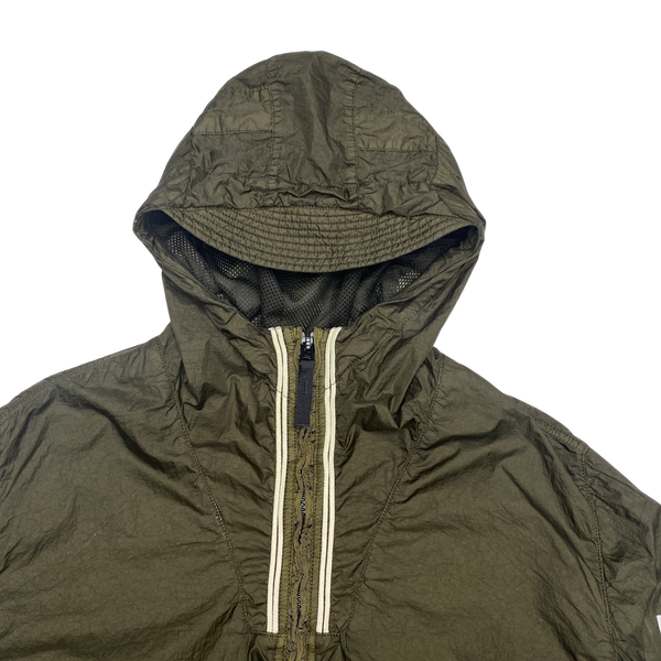 Stone Island 2012 Khaki Membrana TC Hooded Jacket