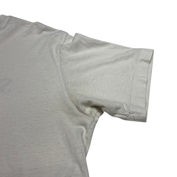 Stone Island 2018 White Spellout Cotton T