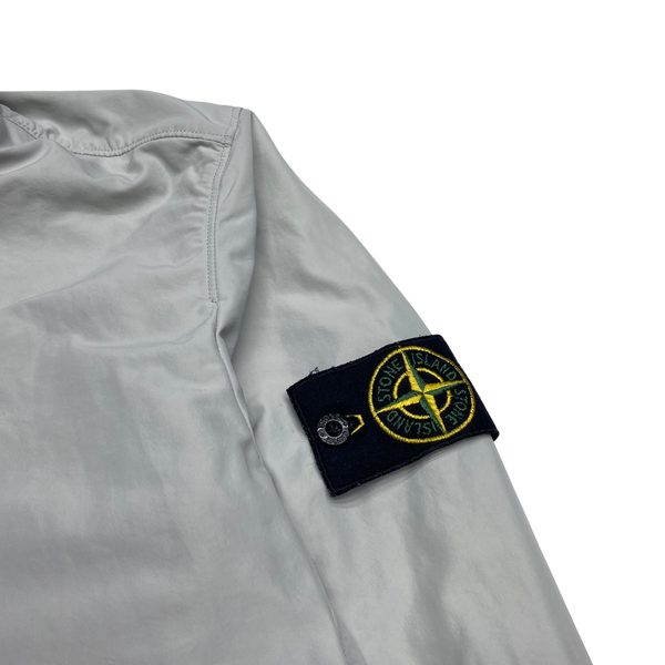 Stone Island 2014 Light Grey Micro Reps Bomber Jacket