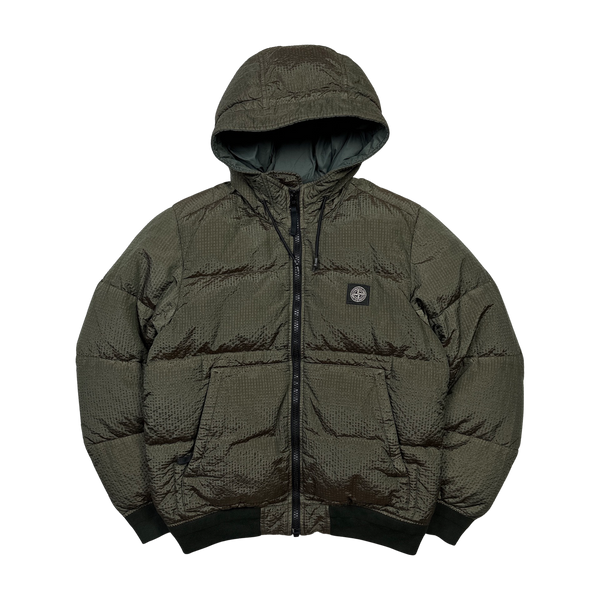 Stone Island Nylon Poly Colour Down TC Puffer Jacket - Small