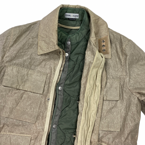 Stone Island AW/2001 Vintage Paper Shell Dutch Rope Jacket