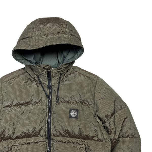 Stone Island Nylon Poly Colour Down TC Puffer Jacket - Small