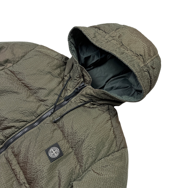 Stone Island Nylon Poly Colour Down TC Puffer Jacket - Small