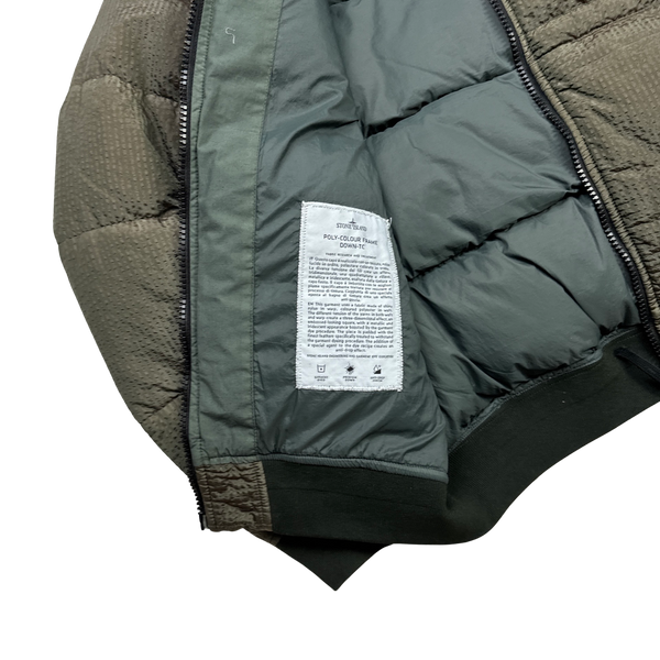 Stone Island Nylon Poly Colour Down TC Puffer Jacket - Small