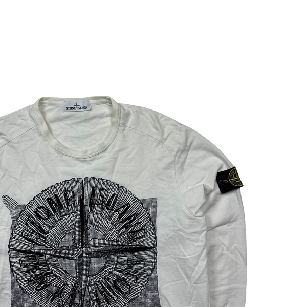 Stone Island 2016 Embroidered Crewneck Sweatshirt - XL
