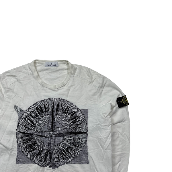 Stone Island 2016 Embroidered Crewneck Sweatshirt - XL