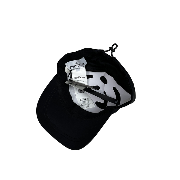 Stone Island SS/2023 Black Econyl Nylon Metal Cap