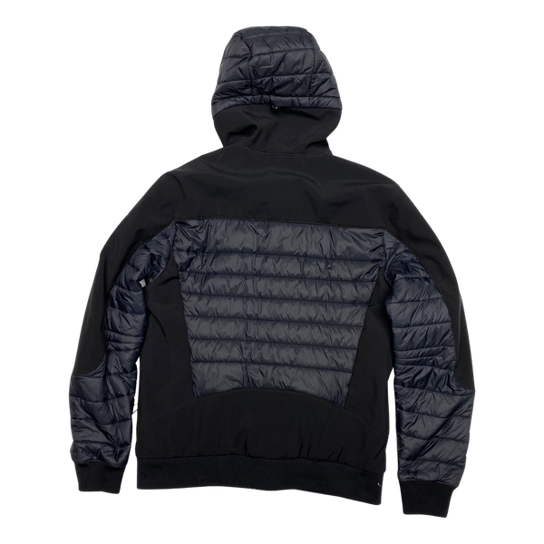 CP Company Black Hybrid Soft Shell Jacket