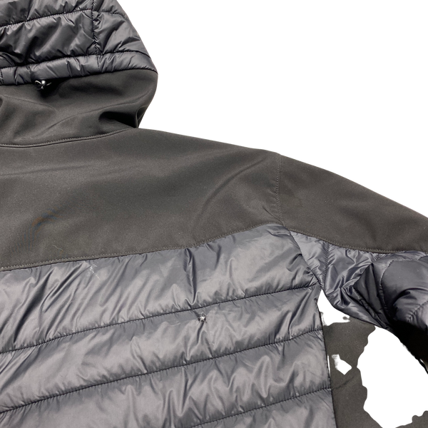 CP Company Black Hybrid Soft Shell Jacket