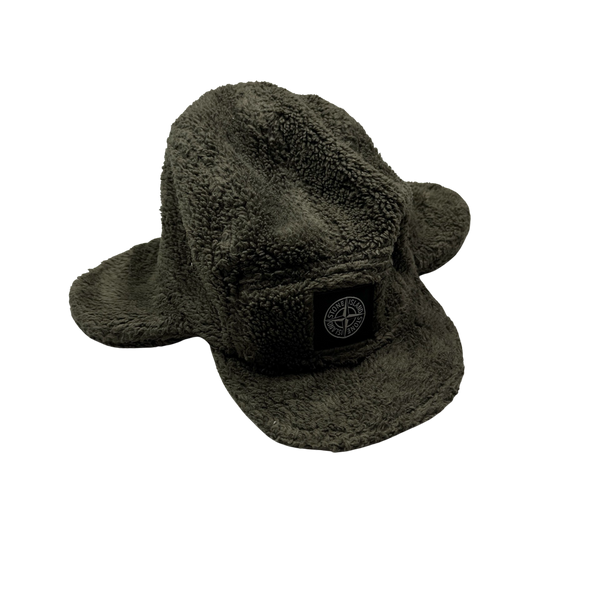 Stone Island 2018 Teddy Fleece Cap - Medium
