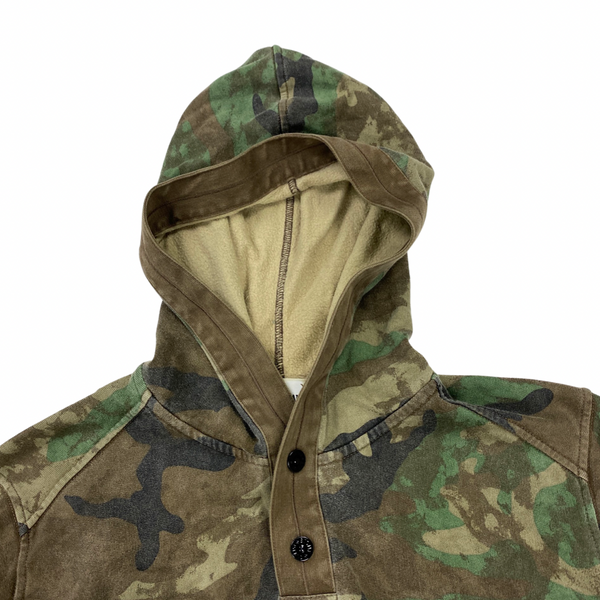 Stone Island x Supreme 2014 Camo Pullover Hoodie