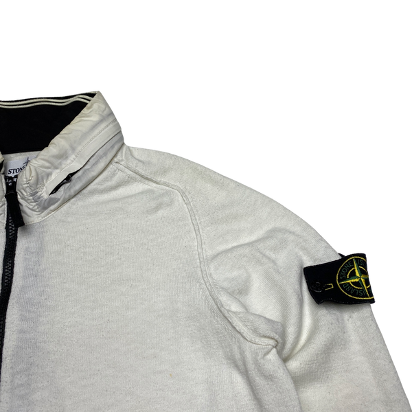 Stone Island 2013 Nylon Hooded Full Zip Cardigan