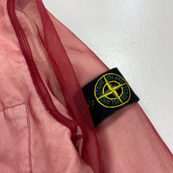 Stone Island SS/2001 Pink Monofilament Mesh Jacket