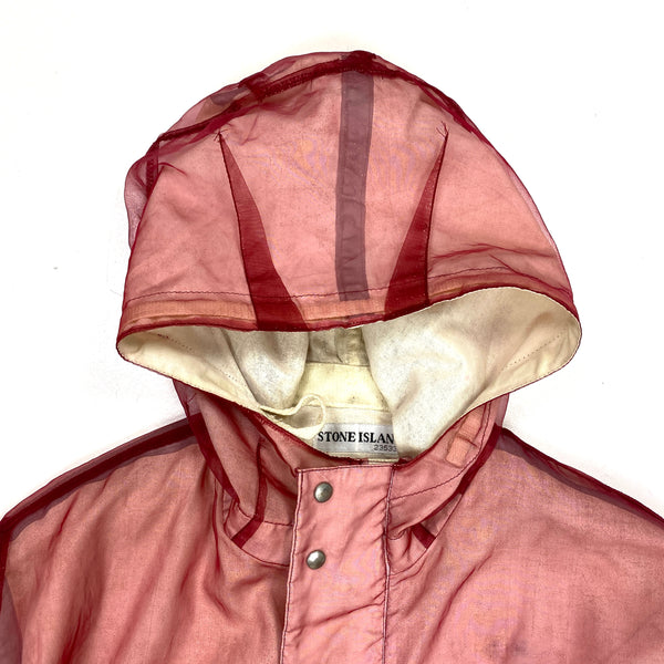 Stone Island SS/2001 Pink Monofilament Mesh Jacket