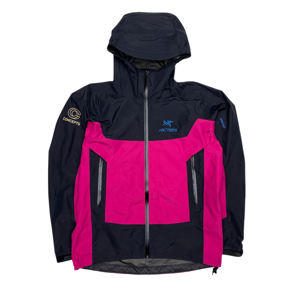 Arcteryx x Concepts Collab Pink Waterproof Jacket