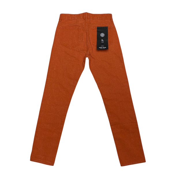 Stone Island 2019 Tela Placcata Trousers