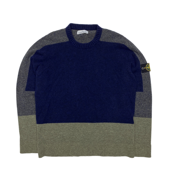 Stone Island 2016 Multi Colour Block Soft Knit