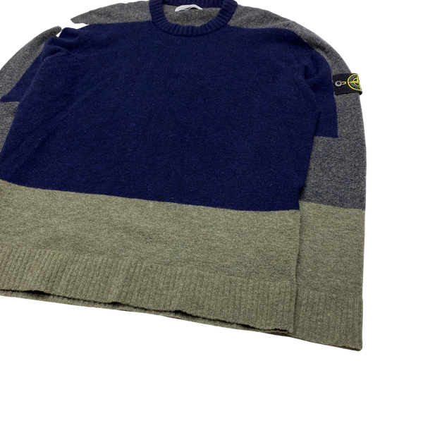 Stone Island 2016 Multi Colour Block Soft Knit