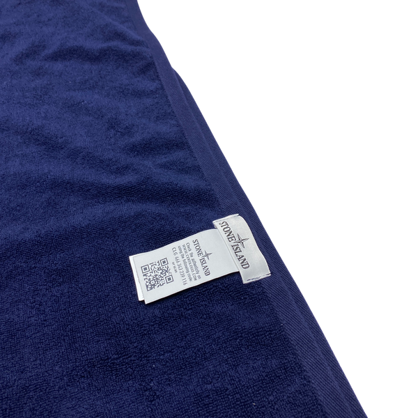 Stone Island Large Cotton Beach Towel