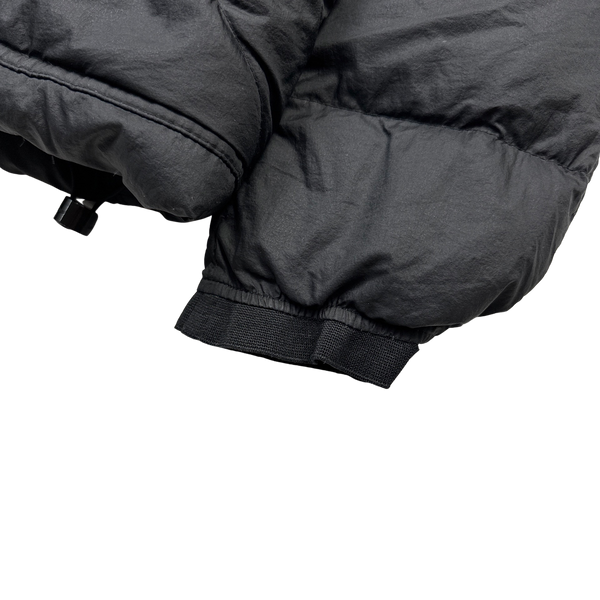 Sone Island 2007 Opaque Nylon Tela Down Mesh Badge Puffer - Medium