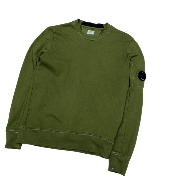 CP Company Khaki Crewneck Sweatshirt