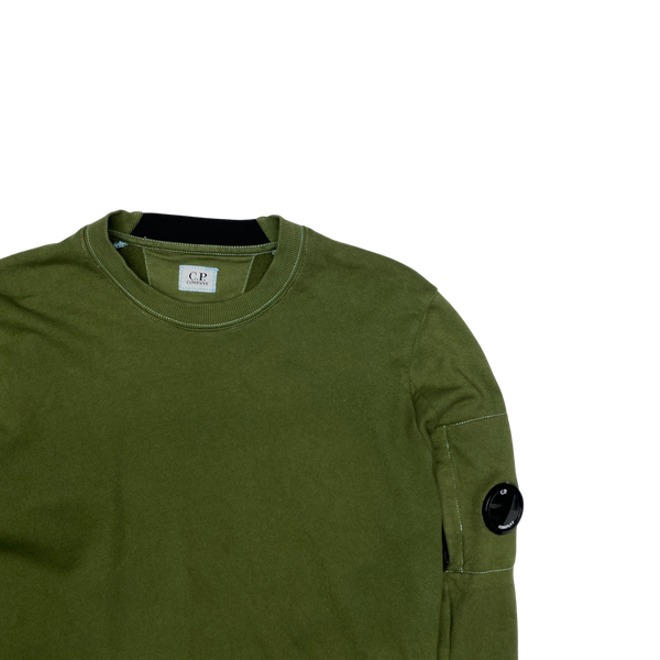 CP Company Khaki Crewneck Sweatshirt