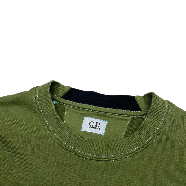 CP Company Khaki Crewneck Sweatshirt