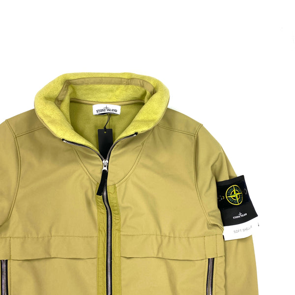 Stone Island Fleece Lined 2019 Soft Shell R Jacket
