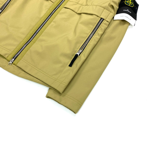 Stone Island Fleece Lined 2019 Soft Shell R Jacket