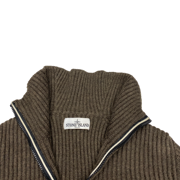 Stone Island Brown Pullover Knit
