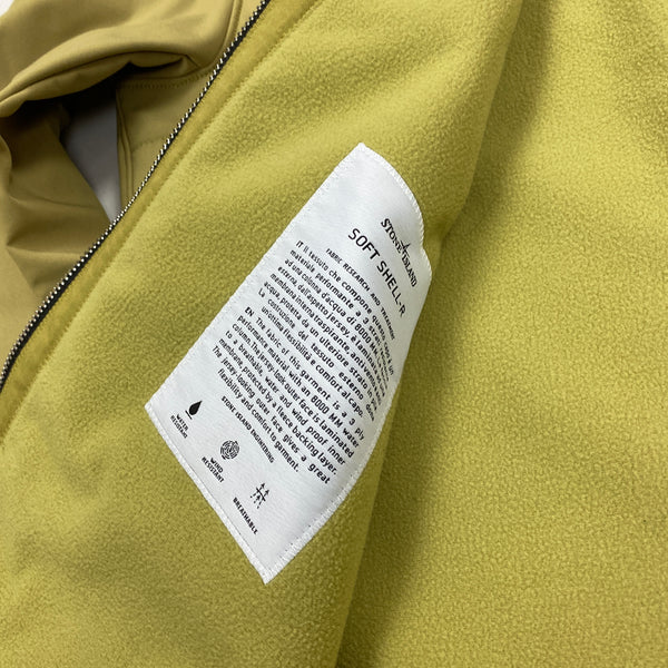 Stone Island Fleece Lined 2019 Soft Shell R Jacket