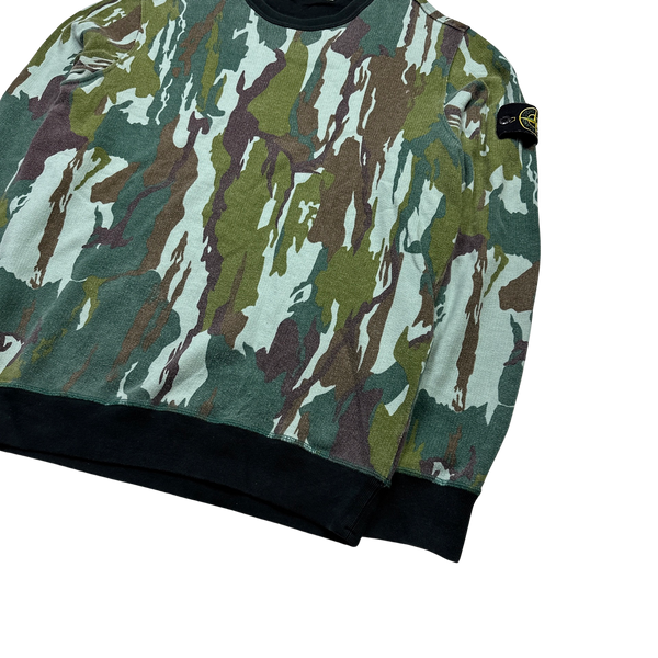 Stone Island 2015 Flowing Camo Sweatshirt - XL