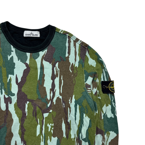 Stone Island 2015 Flowing Camo Sweatshirt - XL