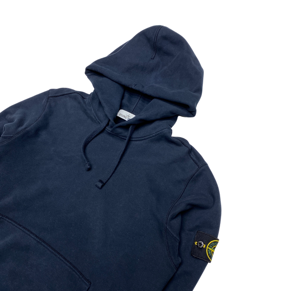 Stone Island 2018 Navy Cotton Hoodie