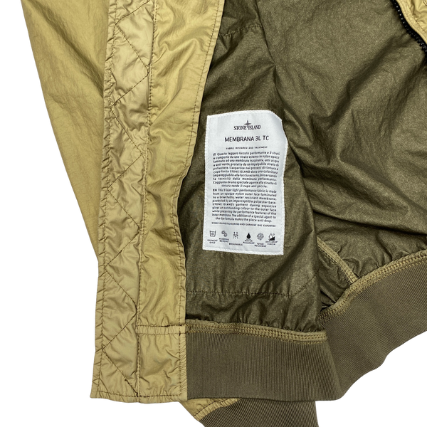 Stone Island 2015 Brown Membrana TC 3L Summer Jacket