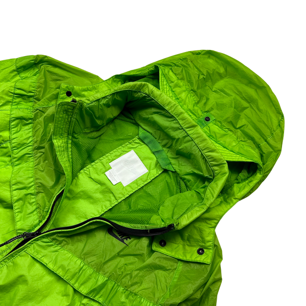 Stone Island x Nike Green Hyperlight Membrana Windrunner Jacket - Large
