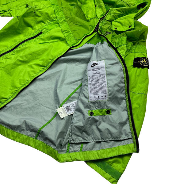 Stone Island x Nike Green Hyperlight Membrana Windrunner Jacket - Large