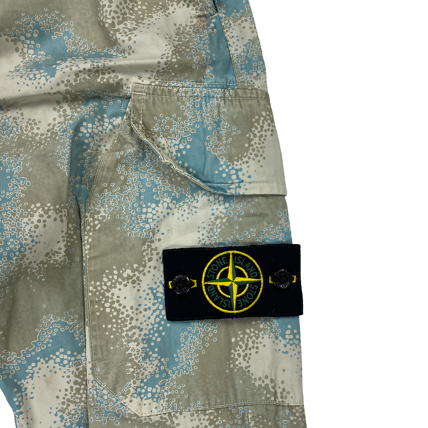 Stone Island Devore Camo Cargo Trousers