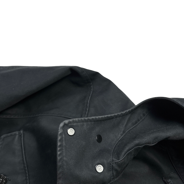 Stone Island Black Ghost Raso Gommato Double Jacket - XL