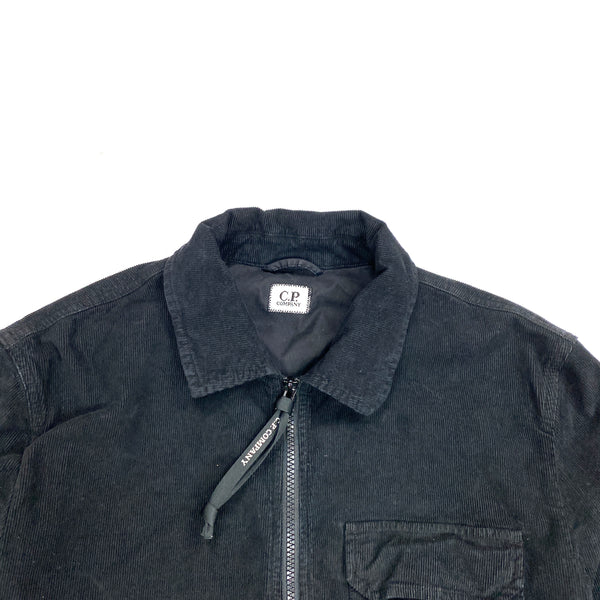 CP Company Corduroy Black Lens Viewer Overshirt