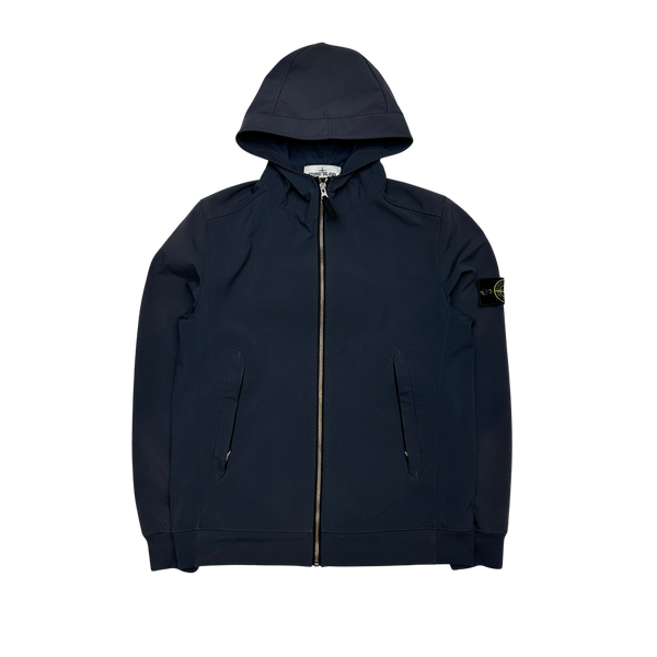 Stone Island 2020 Navy Light Soft Shell R Jacket