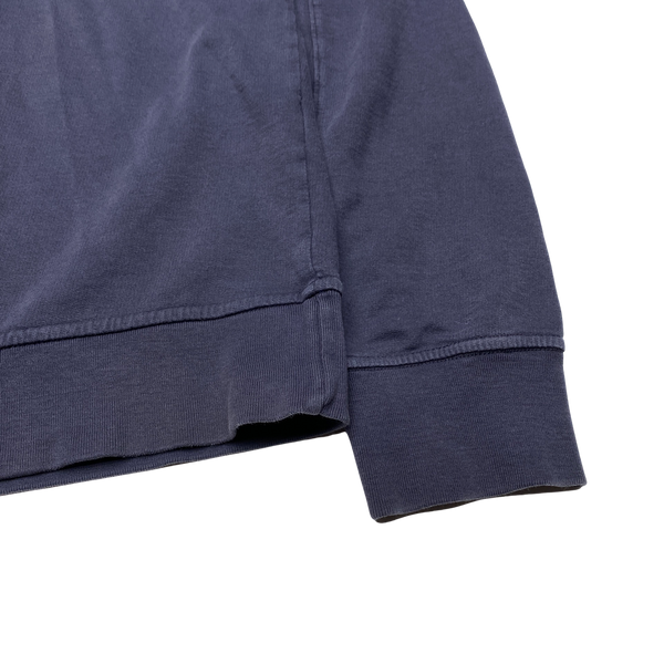 CP Company Navy Quarter Zip Pullover