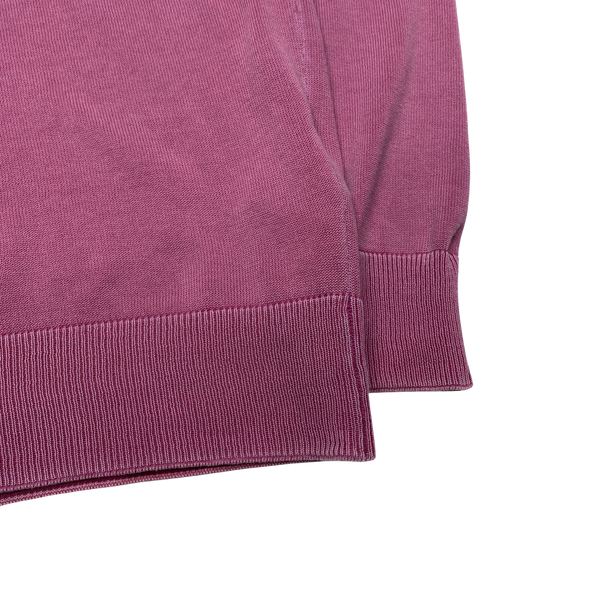 Stone Island 2014 Pink Fine Knitted Crewneck