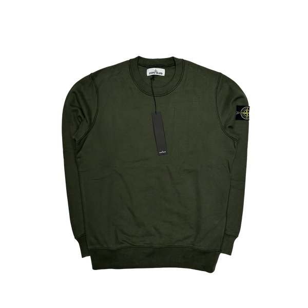 Stone Island 2020 Green Crewneck Sweatshirt